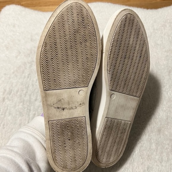 Steven by Steve Madden Allister Metallic Silver Lace Up Sneakers Size 9.5M - Picture 8 of 12